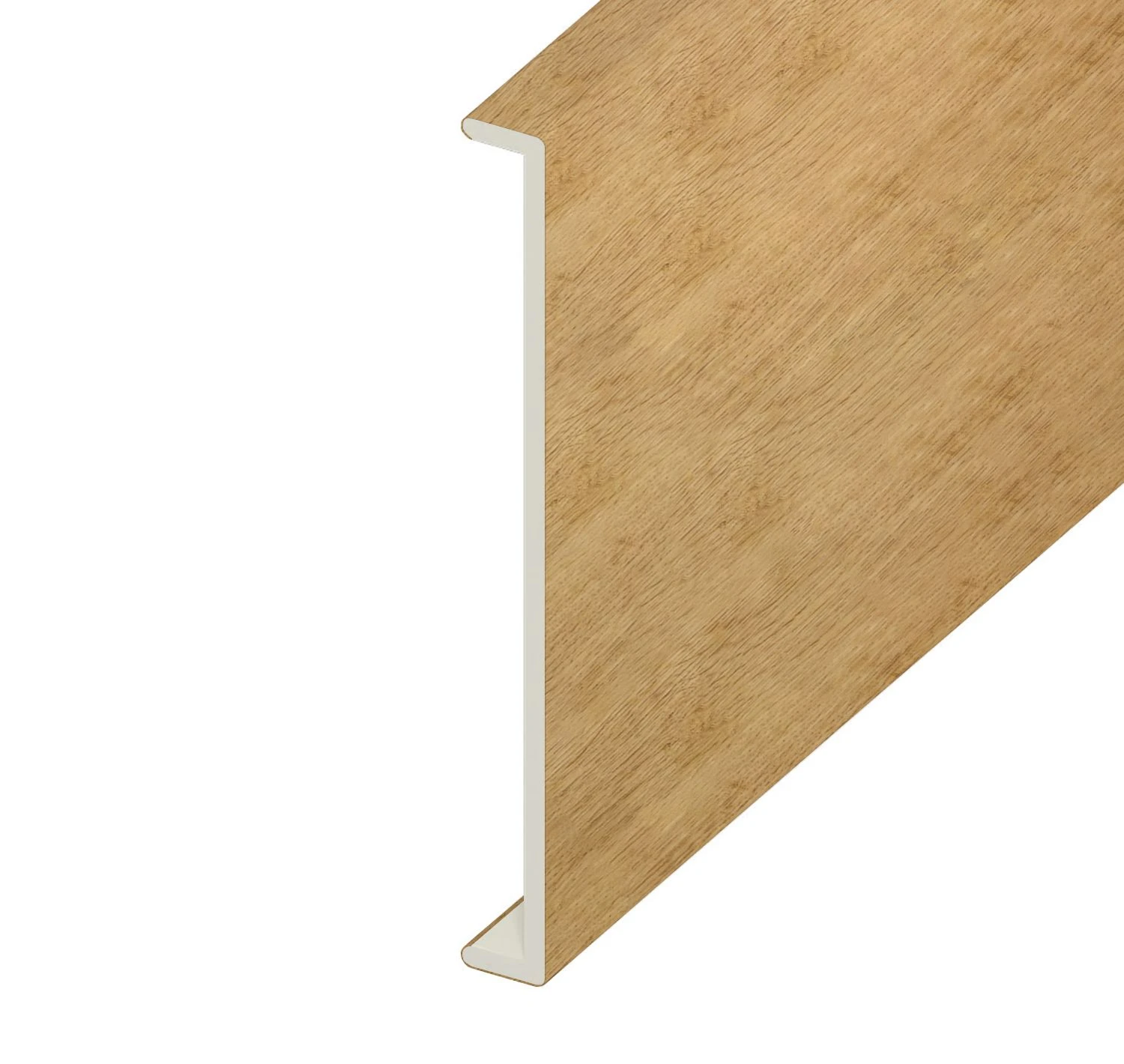 Irish Oak Woodgrain Double Capping Board - Length 5m X Width 350mm