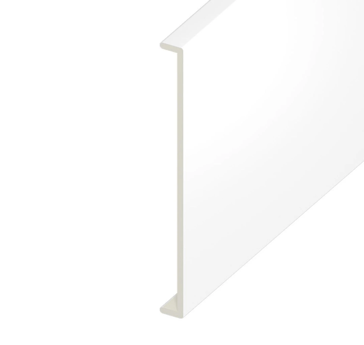 White Standard Box End Capping Board - Length 1.25m X Width 450mm