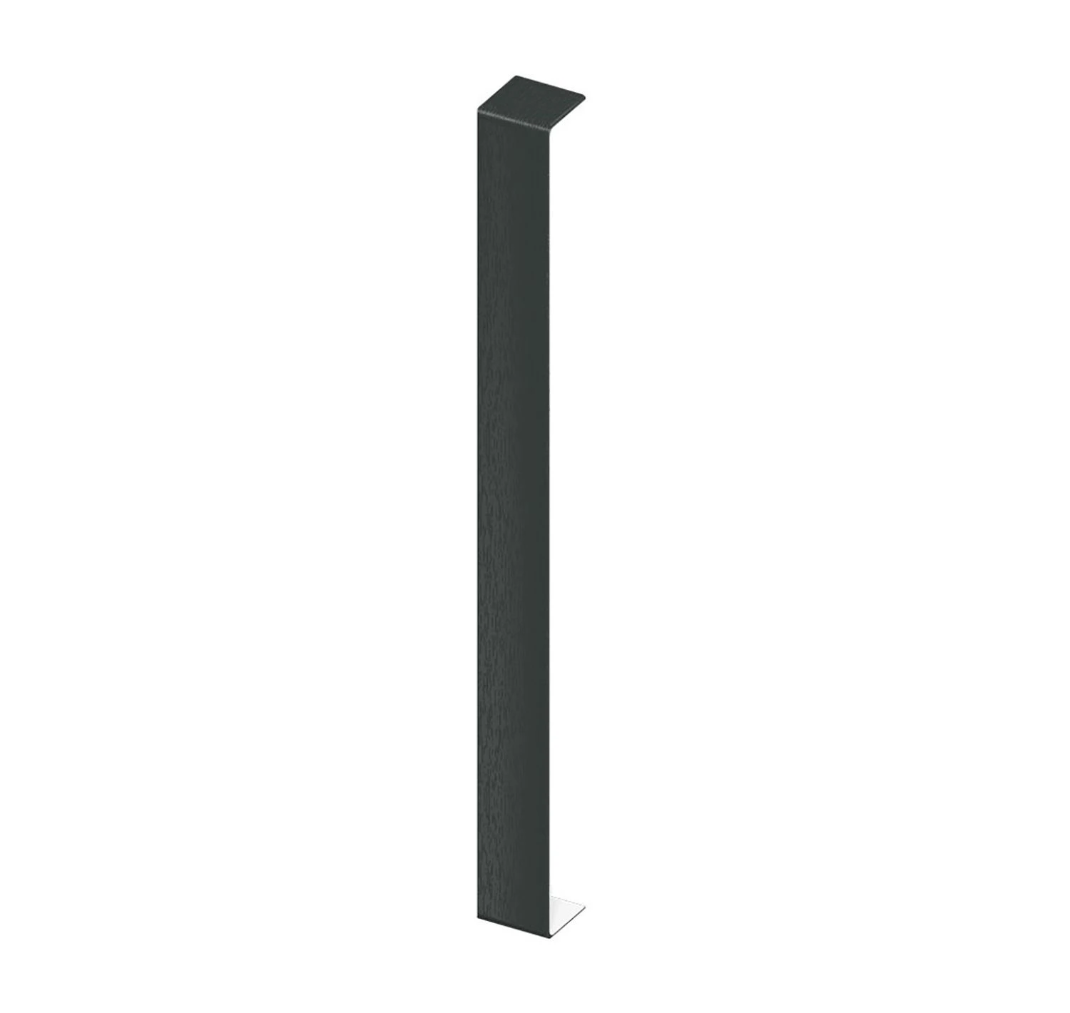 Anthracite Grey Woodgrain Double Capping Board Joint Trim