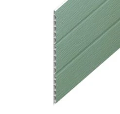 Chartwell Green Woodgrain Hollow Soffit Board - Length 5m X Width 300mm