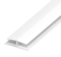 White Smooth Panel Joint - Length 5m X Width 40mm