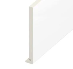 White Smooth Standard Fascia Euroboard - Length 5m X Width 250mm