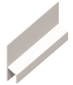 White Felt Edge Trim - Length 5m X Width 40mm