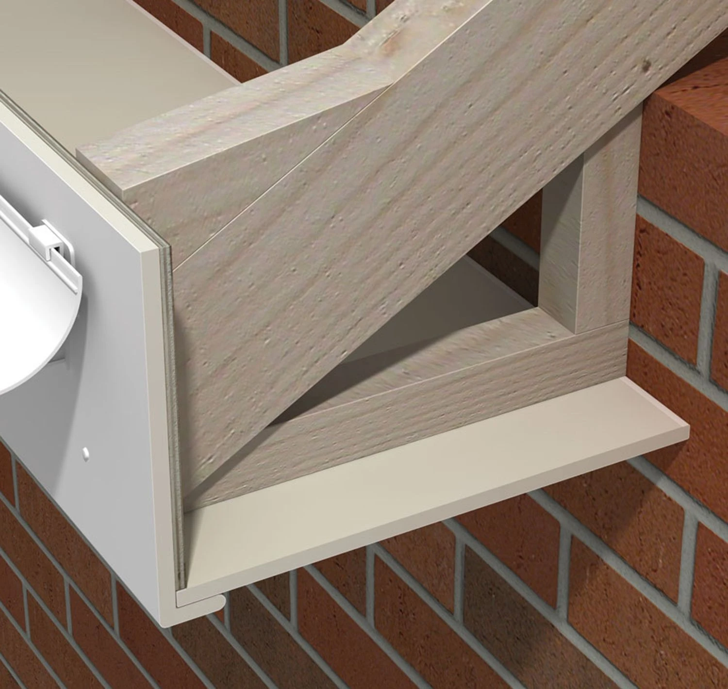 Golden Oak Woodgrain Utility Board - Length 5m X Width 100mm - Image 2