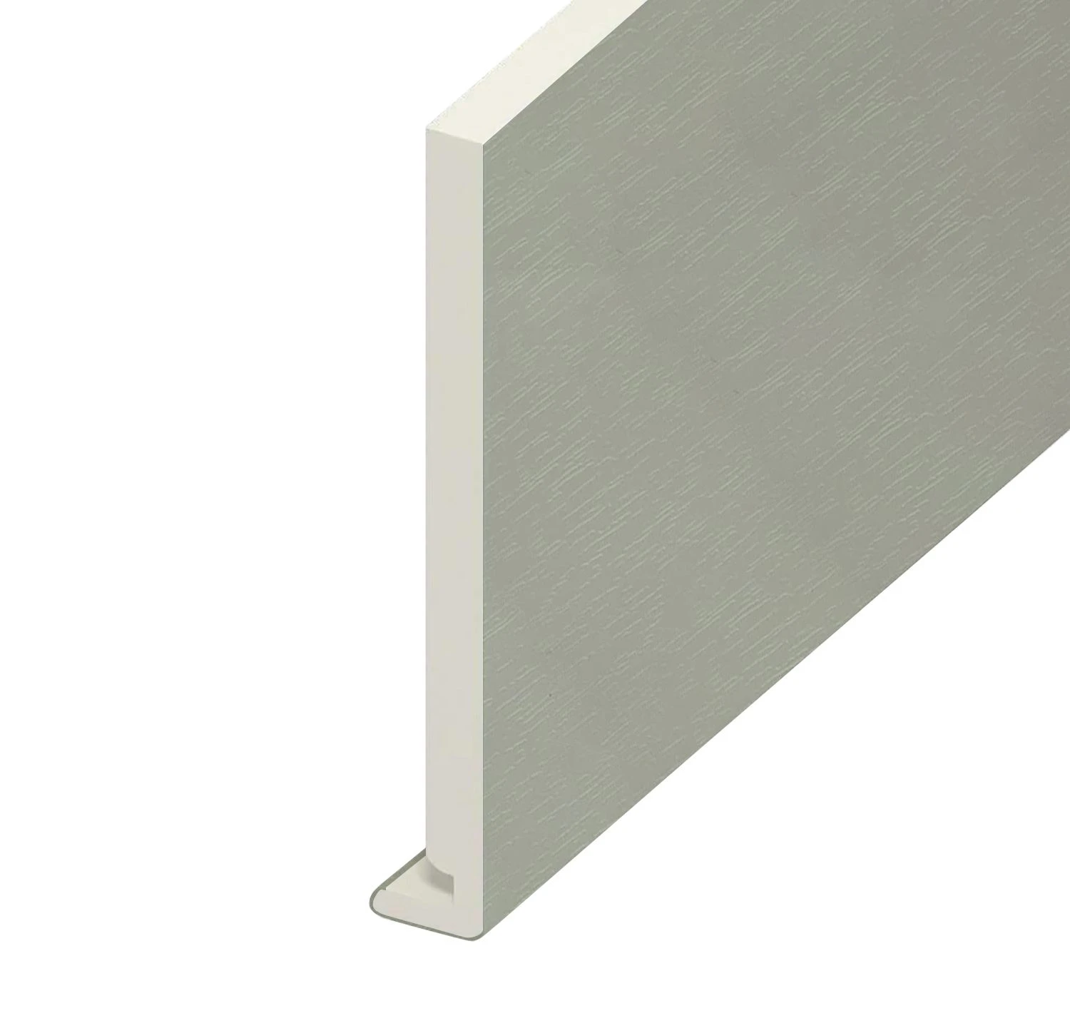 Agate Grey Woodgrain Standard Fascia Euroboard - Length 5m X Width 225mm