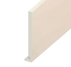 Cream White Woodgrain Standard Fascia Euroboard - Length 5m X Width 200mm