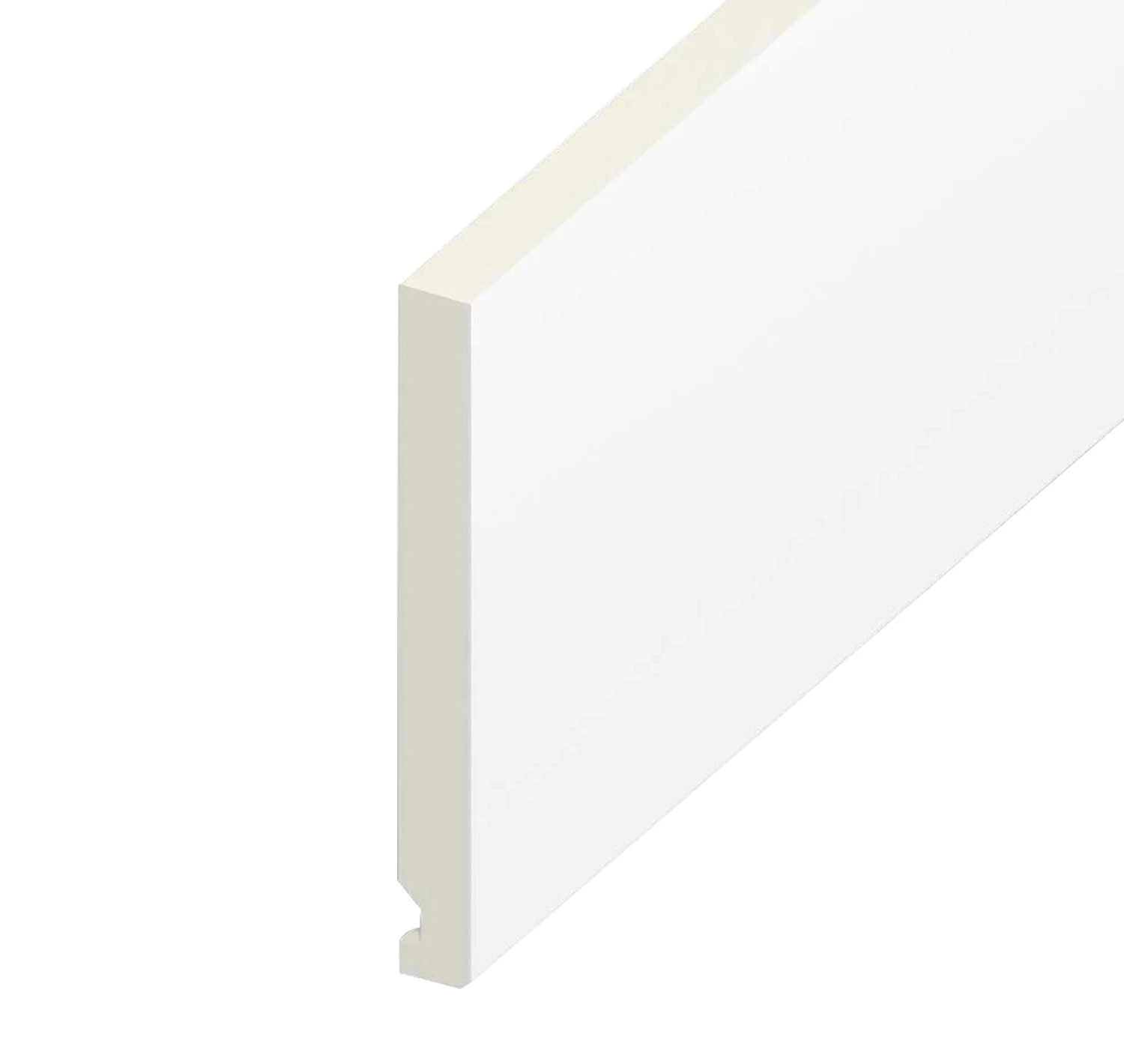 White Flat Fascia Board - Length 5m X Width 150mm - Image 2