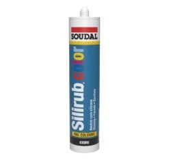 Soudal Silirub Colour Silicone Sealant