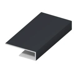Anthracite Grey Smooth Board Clip - Length 5m X Width 25mm