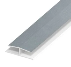 Moondust Grey Woodgrain Panel Joint - Length 5m X Width 40mm