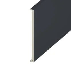 Anthracite Grey Smooth Double Edged Fascia Board - Length 5m X Width 350mm