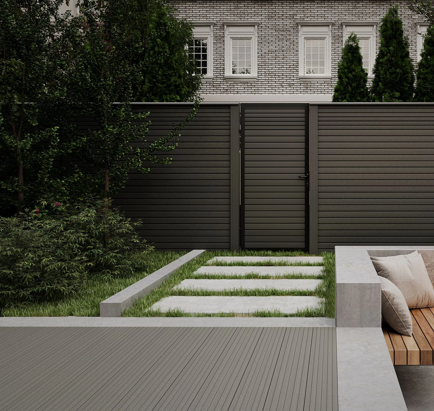 Clarity Composite Gate