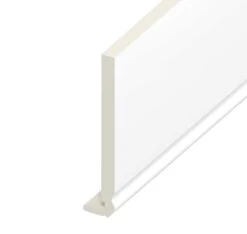 White Standard Ogee Fascia Board - Length 5m X Width 200mm