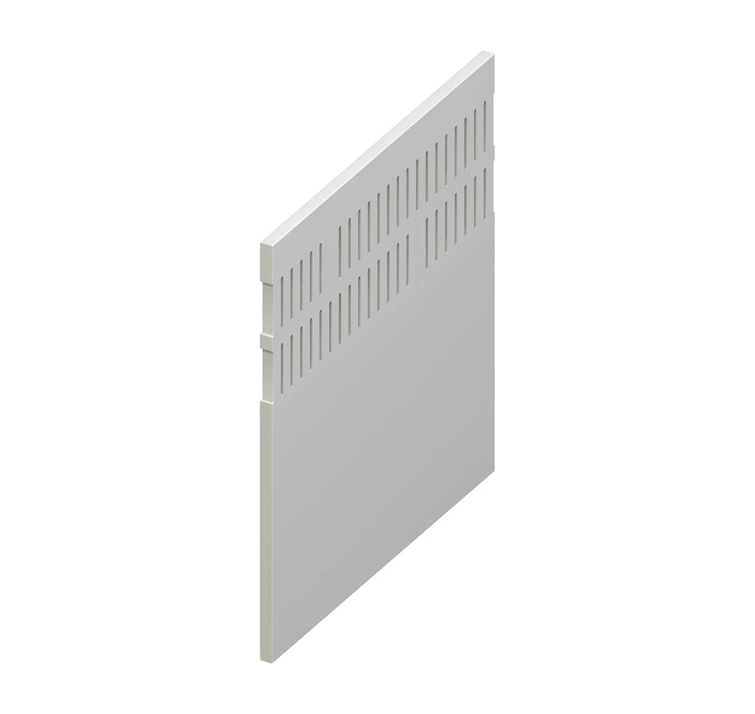 White Double Vented Soffit Board - Length 5m X Width 300mm - Image 2