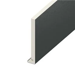 Black Ash Woodgrain Standard Fascia Euroboard - Length 5m X Width 250mm