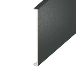 Anthracite Grey Woodgrain Double Capping Board - Length 5m X Width 350mm