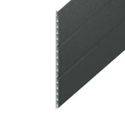 Anthracite Grey Woodgrain Hollow Soffit Board - Length 5m X Width 100mm
