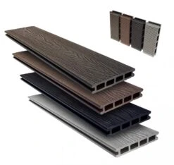 Composite Woodgrain & Groove Decking