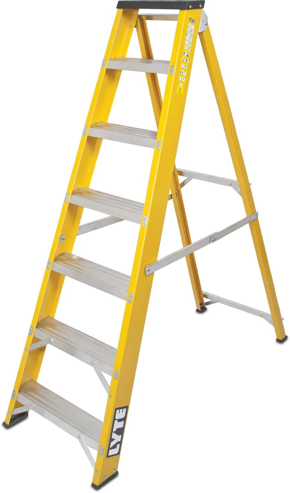 Heavy Duty EN131-2 Professional Glassfibre Swingback Step