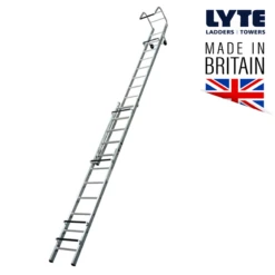 Lyte EN131 Double Extending Trade Roof Ladders