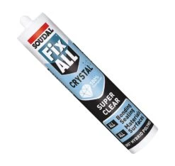 Soudal Fix ALL Crystal Clear Sealant & Adhesive