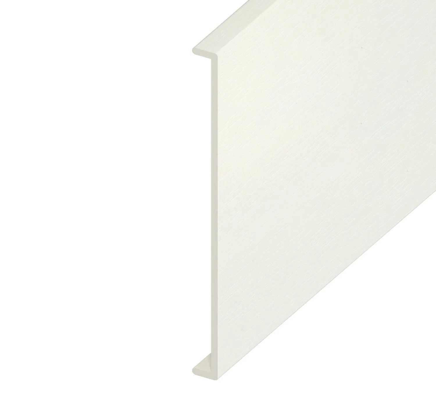 White Ash Woodgrain Double Capping Board - Length 5m X Width 450mm