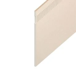 Cream White Woodgrain 10mm Airspace Eurosoffit Board - Length 5m X Width 300mm