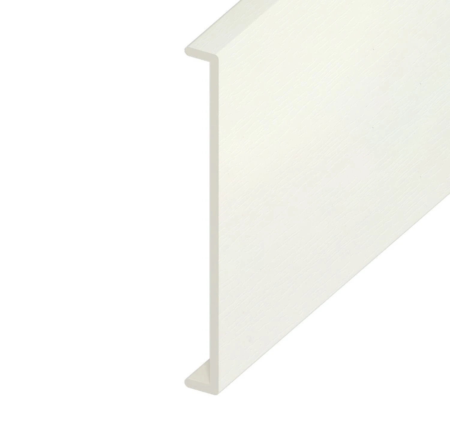 White Ash Woodgrain Double Capping Board - Length 5m X Width 350mm