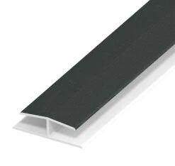 Anthracite Grey Woodgrain Panel Joint - Length 5m X Width 40mm