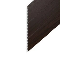 Rosewood Woodgrain Hollow Soffit Board - Length 5m X Width 300mm