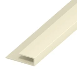 Cream Smooth Board Clip - Length 5m X Width 25mm