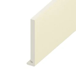 Cream Woodgrain Standard Fascia Euroboard - Length 5m X Width 225mm