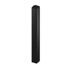 Black Ash Woodgrain Capping Board Corner Trim
