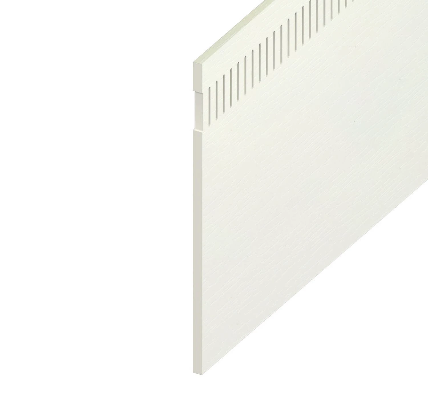 White Ash Woodgrain 10mm Airspace Eurosoffit Board - Length 5m X Width 200mm
