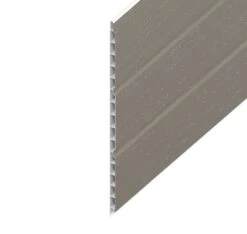 Balmoral Grey Woodgrain Hollow Soffit Board - Length 5m X Width 300mm