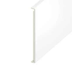 White Box End Fascia Board Standard - Length 1.25m