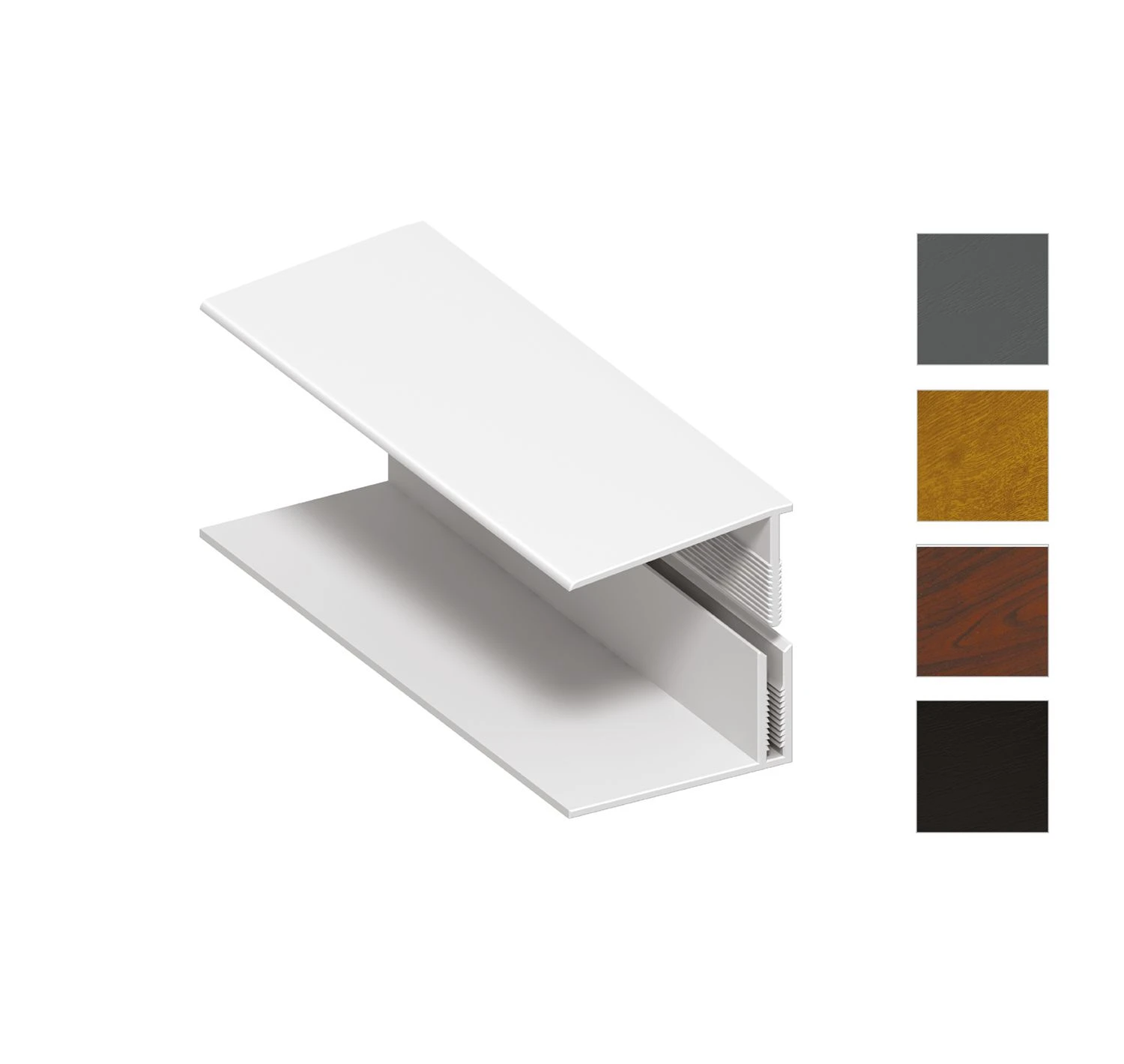 Shiplap Cladding Edge Trim