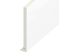 White Smooth Standard Fascia Euroboard - Length 5m X Width 225mm