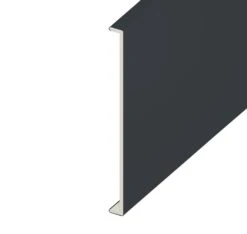 Anthracite Grey Smooth Double Capping Board - Length 5m X Width 450mm