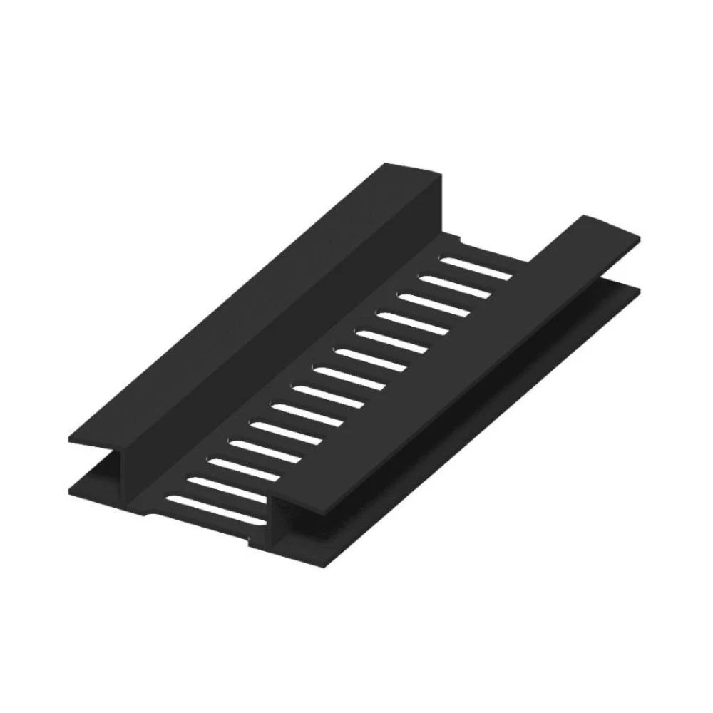 Black Soffit Vent - Length 5m X Width 49mm