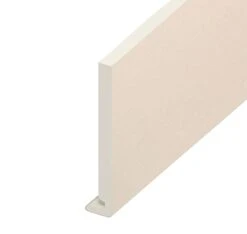 Cream White Woodgrain Standard Fascia Euroboard - Length 5m X Width 150mm