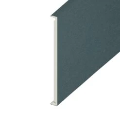 Slate Grey Woodgrain Double Edged Fascia Board - Length 5m X Width 450mm