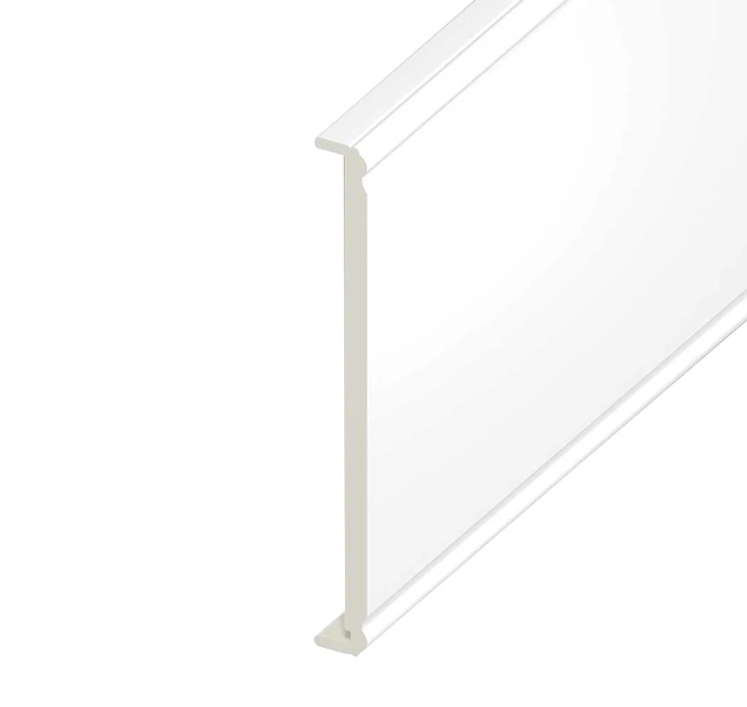 White Double Ogee Capping Board - Length 5m X Width 404mm