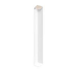 Cream White Woodgrain Capping Board Corner Trim