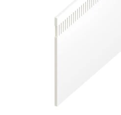 White Smooth 10mm Airspace Eurosoffit Board - Length 5m X Width 400mm