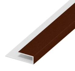 Rosewood Woodgrain Board Clip - Length 5m X Width 25mm