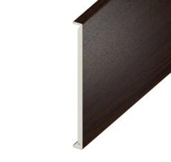 Rosewood Woodgrain Double Edged Fascia Board - Length 5m X Width 450mm