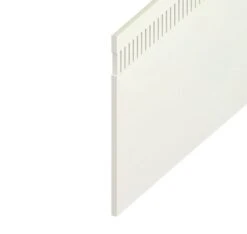 White Ash Woodgrain 10mm Airspace Eurosoffit Board - Length 5m X Width 150mm
