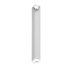 White Double Bull Nosed Corner Trim