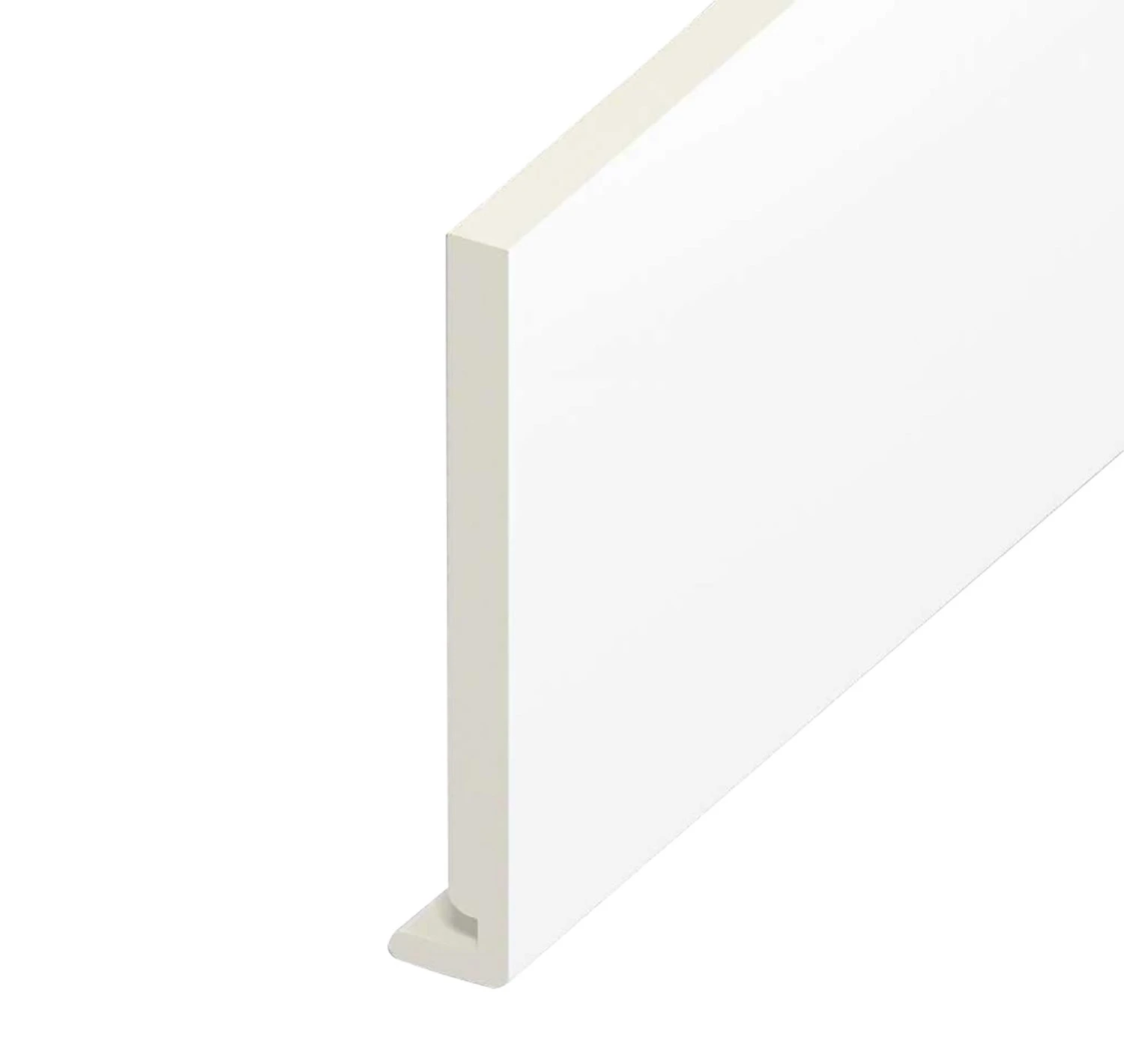 White Smooth Standard Fascia Euroboard - Length 5m X Width 175mm